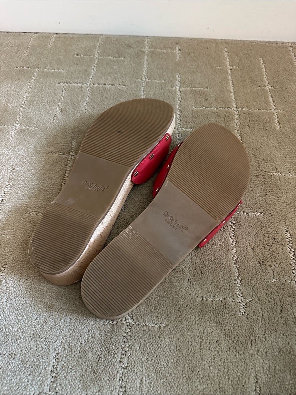 Dr. Scholl’s original sandal in red size 9 - Picture 3 of 7